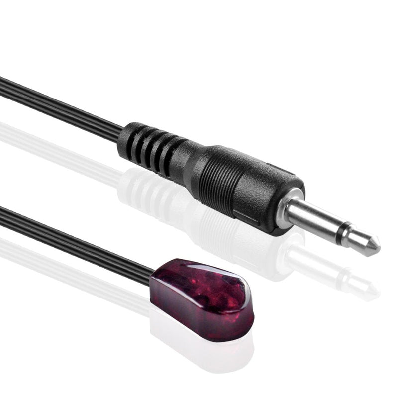 TNP IR Emitter Extender Extension Cable (10 Feet) - 3.5mm Jack Infrared Red Transmitter Blaster Blink Eye Wire Cord Compatible with IR Repeater Extender System Kit, Xbox One (1 IR Eye Emitter) 1 IR Eye Emitter