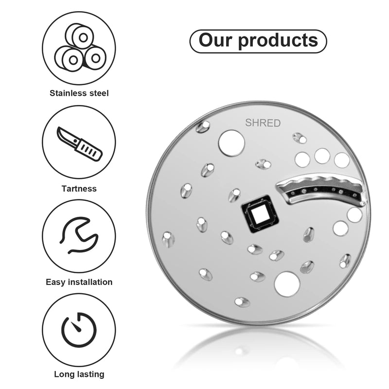 Food Processor Slice/Shred Disc Blade Replacement for Hamilton Beach 70730 70740、70670、70760