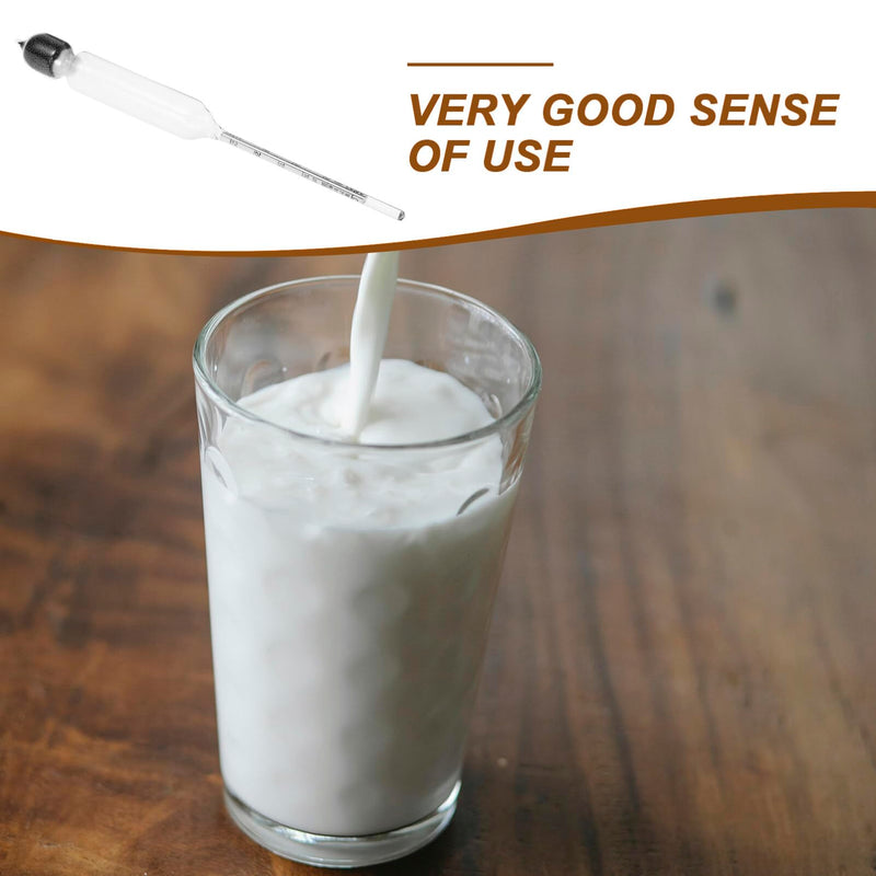 MAGICLULU Lactometer Hydrometer Milk Density Tool Maple Syrup Hydrometer Test Measurement Tool for Goat Milk Supplies