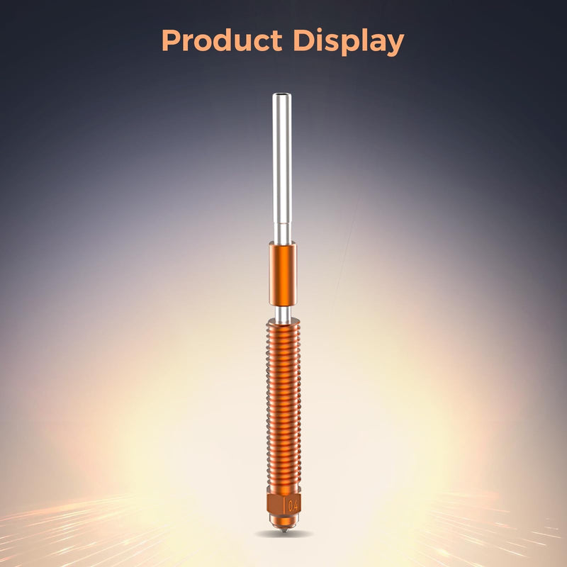 Creality Official K2 Plus Combo Nozzles 4PCS, Unicorn Quick-Swap High-Flow Nozzle Kits and 2PCS High Durability Filament Cutter Module Accessories for Creality K2 Pro Combo/ K2 Combo/Hi/Hi Combo 4PCS-K2PLUS-0.4*2+0.6+0.8