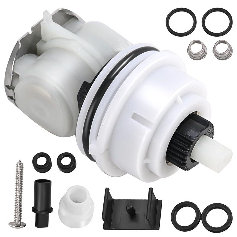 RP32104 Shower Cartridge Replacement for Delta Monitor 1700 Series (1998-2005), Dual-Function Pressure Balance Shower Valve Cartridge Assembly, White Cap, Fits MultiChoice Faucets RP32104 Cartridge