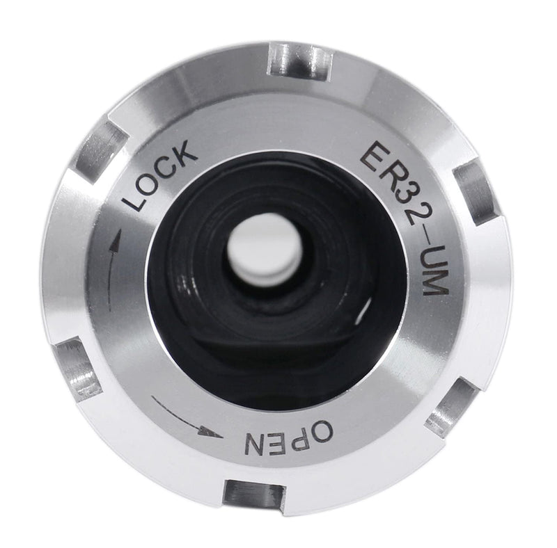 Accusize Industrial Tools Morse Taper MT2 Shank ER32 Collet Chuck, Max 8000 RPM, 3/8"-16 Drawbar End, Max TIR 0.0002'' O.D to I.D, 0223-0235 MT2-ER32
