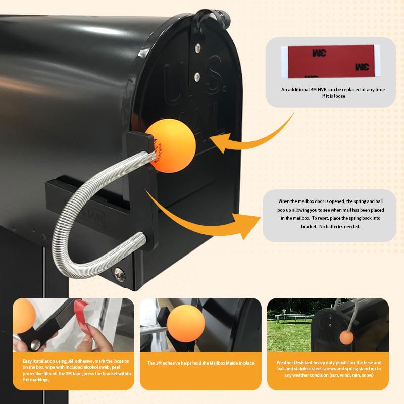 Mail Alert - Mail Arrival Indicator Device - Mailbox Alert