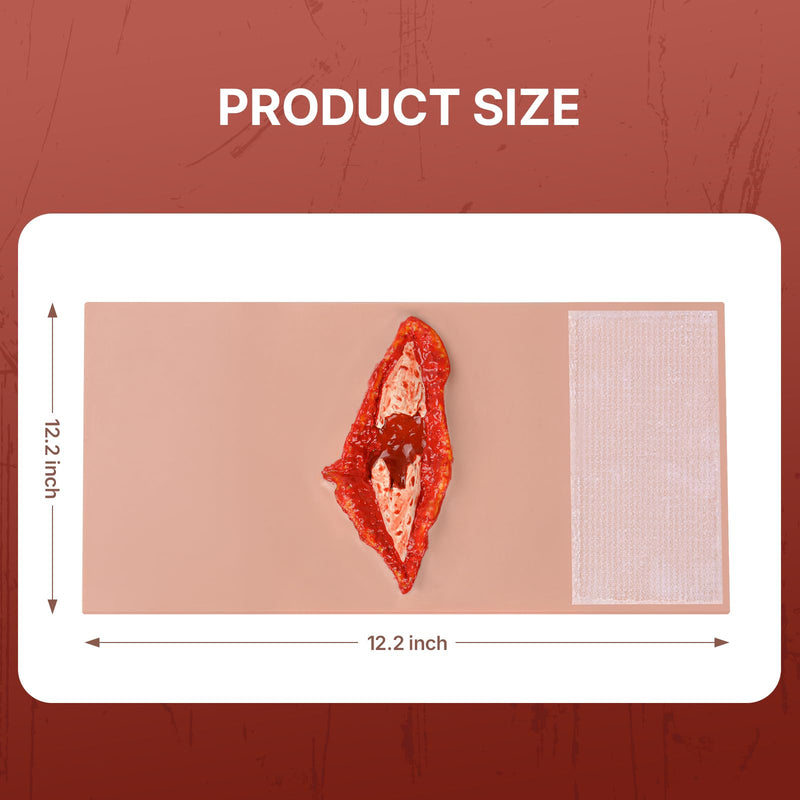 Wound Packing Trainer, Wearable Fracture Bleed Control Model | Wearable Design for Repeated Stabilizing, Covering, and Bandaging Practice