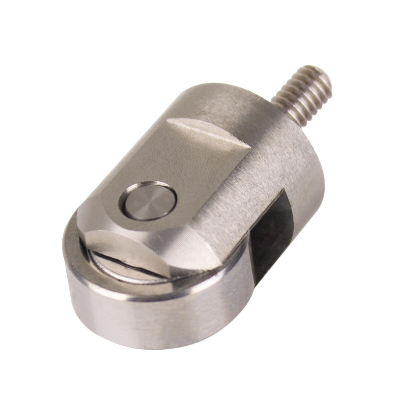 Roller Contact Point for Dial Digital Indicators Depth Gauge M2.5 Thread 10mm Diameter Wheel Metric Dial Contact Point