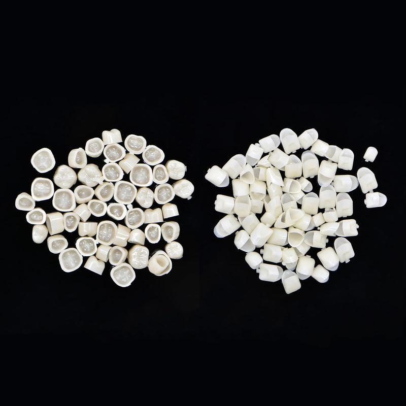 2 Box Dental Temporary Crown Veneers Tooth Cap Crown Veneers,for Front Back Tooth,Dental Supplies
