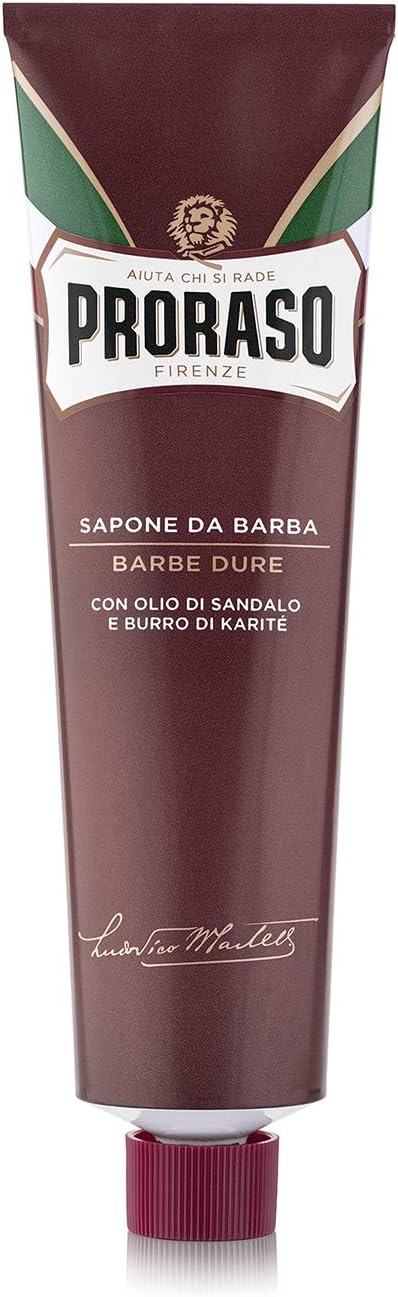 PRORASO PRORASO Shaving Cream Nourish Shaving Men's Shaving Foam Sensitive Skin Sandalwood Made in Italy 150ml 1 piece (x 1) - NewNest Australia