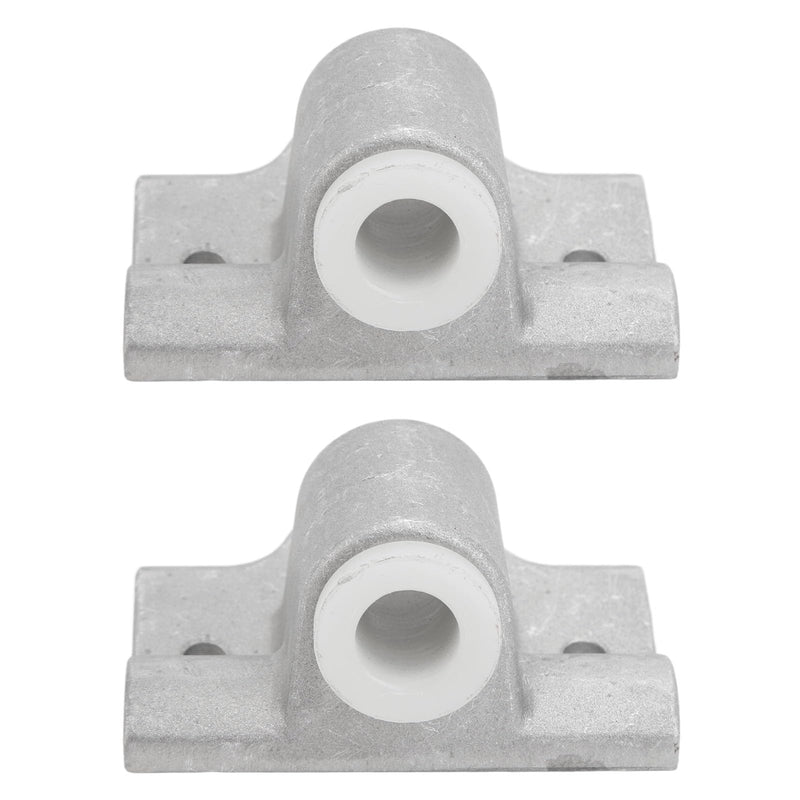 Marine Oarlock Socket, Top Mount Rowlock Socket, 2Pcs Boat Aluminum Oar Lock Socket 14MM Marine Round Gunwale Aluminum Jon Rowboat Oarlock Socket for Boat