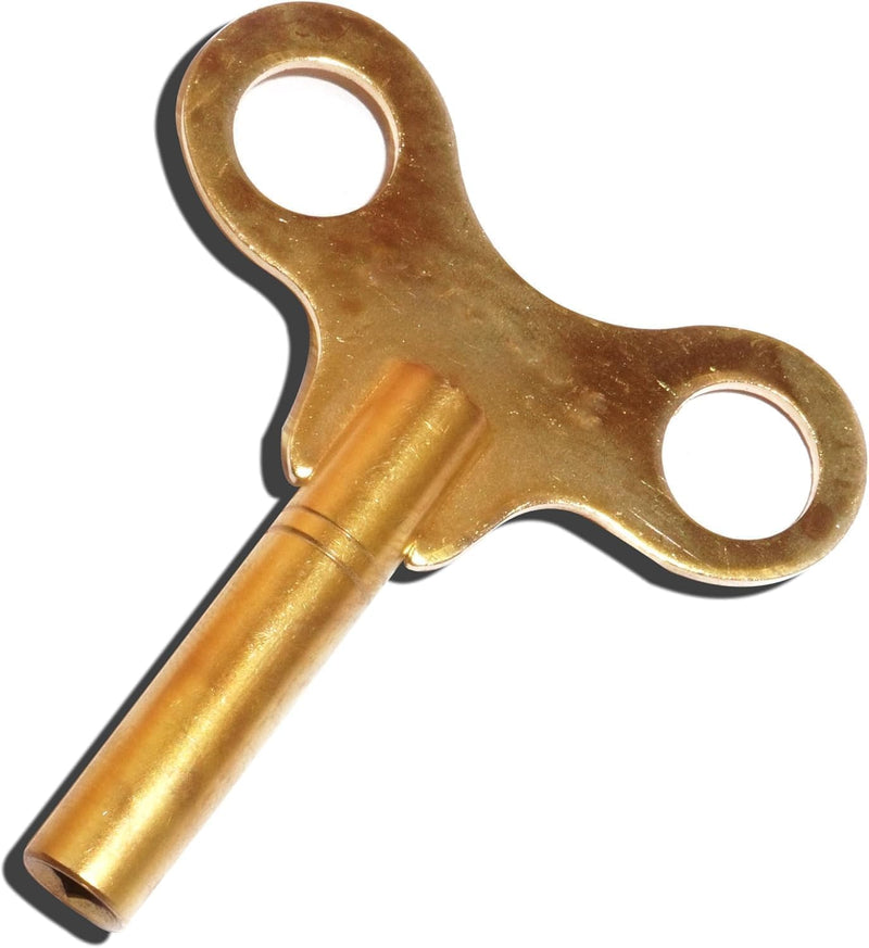 Key for Clock Winding Mechanical Clock Crank Winder Key Tool Brass Made (Key No. 8-4.25mm I.D.) Key No. 8 - 4.25mm I.D.