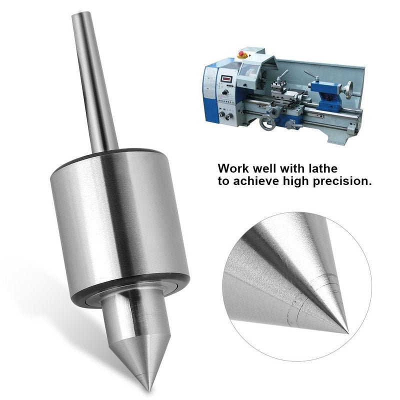 MT0 Live Center，Acogedor Bearing Steel Precision Revolving Milling Live Center for Metal Turning, Grinding, and Machining.
