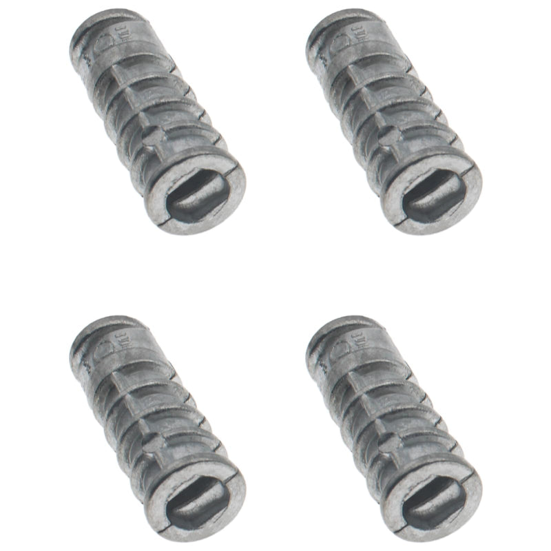 14 PCS Lag Shield Anchor 3/8 * 1-3/4" Short Lag Masonry Anchors Hole Zinc Alloy Lag Expansion Shields Suitable for Medium-Sized Concrete Projects