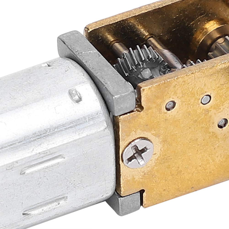 DC Brush 3V Mini Gear Motor, Micro Turbo Geared Motor 1218GE‑N20 Reduction Geared Motor(DC 3V 16RPM) DC3V 16RPM