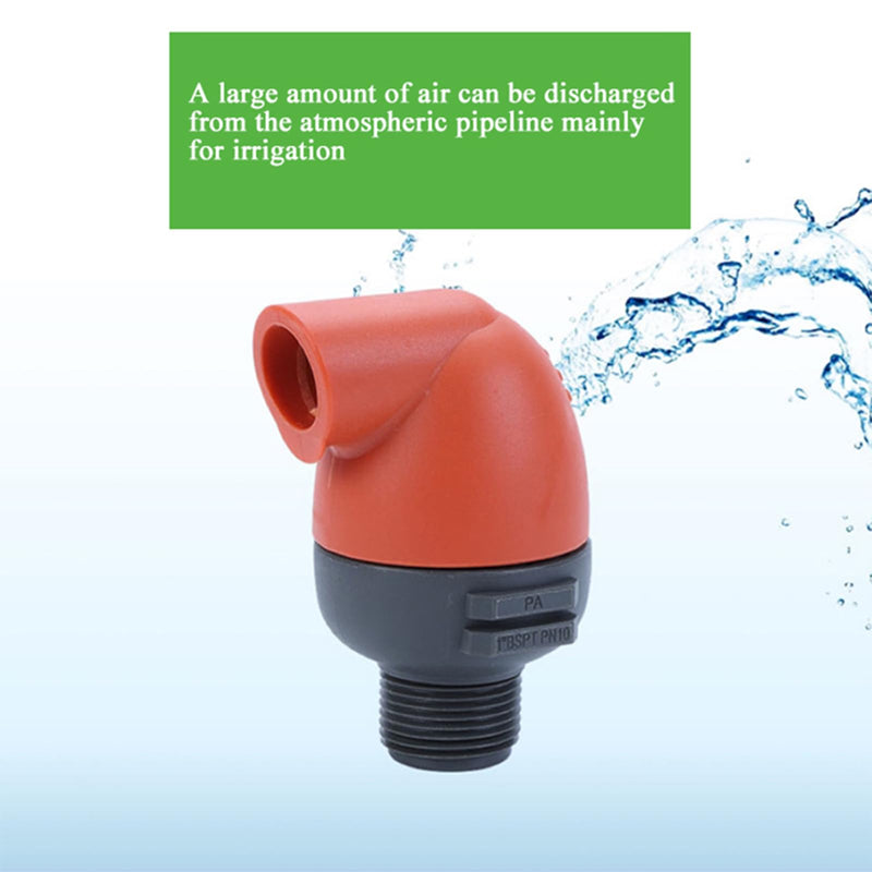 3/4 Inch Air Release Valve, Automatic Continuous Air Vent, Exhaust Vacuum ValveAgricultural Systems Piping Equipment 3/4inch