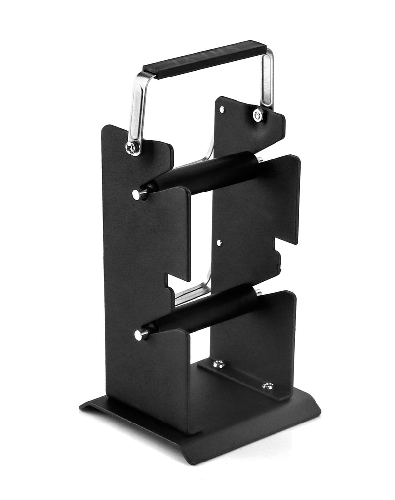 QWORK Dual Solder Dispenser Reel Solder Reel Stand, Adjustable Roll Holder Reel Dispenser, Spool Feeder Welding Tool