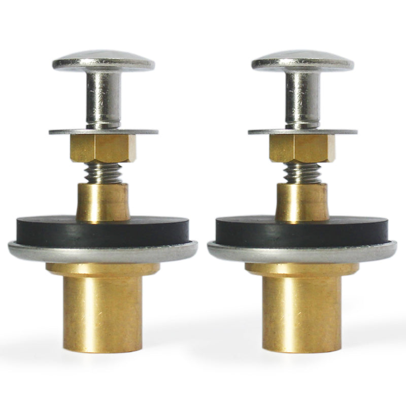 Toilet Tank To Bowl Bolts Mounting Hardware Heavy Duty 2-Piece Dual Flush Toilets Replacement Parts TS810DV3 Fit for TOTO AQUIA ST412 / ST416 / ST464