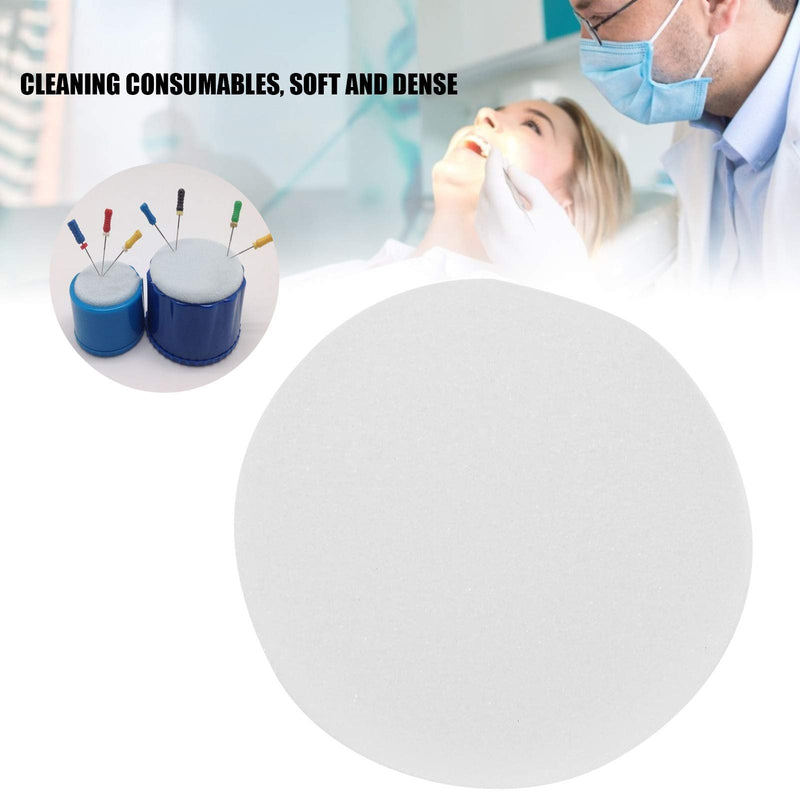 YUYTE 50pcs Dental Sponge Pads Sponge Pads Disposable Sponge Cleaning Pads For dental needle, Endodontic,drills,block cleaning Oral Care Accessories