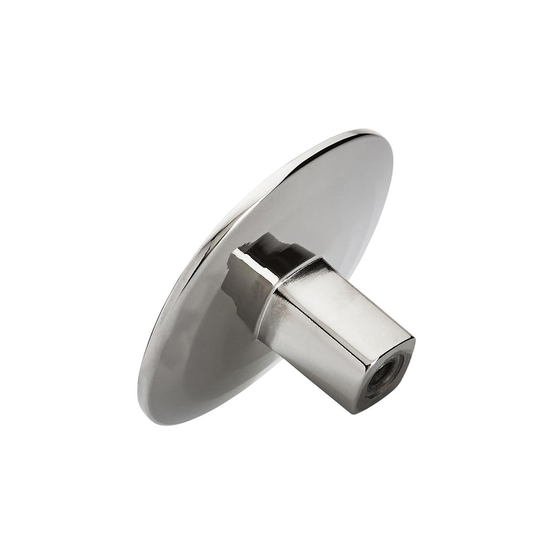 Amerock | Cabinet Knob | Polished Nickel | 1-9/16 inch (40 mm) Diameter | Concentric | 2 Pack | Drawer Knob | Cabinet Hardware 1-9/16 inch (40mm) Diameter (Pack of 2)