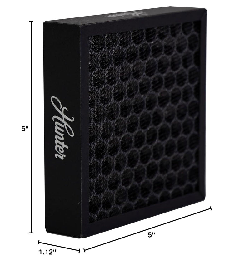 Hunter F1715HE5 Replacement Filter 2-Pack for Model HT1715, 5 x 5 inches