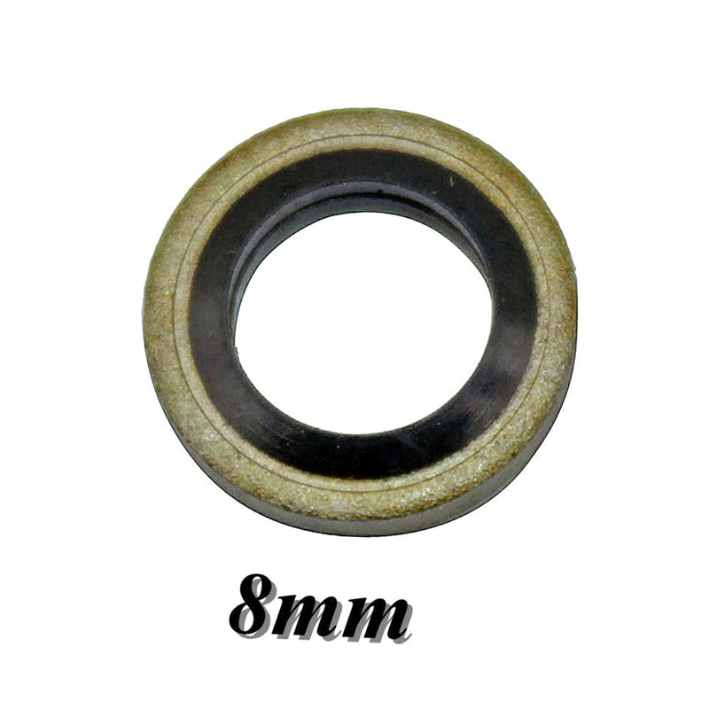 New 8mm,10mm,12mm,14 mm Qty 10 Each Banjo Bolt Fuel Sealing Washers for Dodge Ram Cummins 2500 3500 5.9L 5.9 6.7L 6.7 12V 24V 3918192, 3963988, 3963983, 3918188, 4934278
