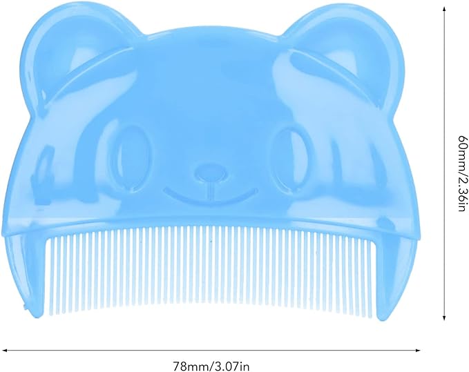 2pcs Baby Scalp Brush Silicone Baby and Bath Comb Scalp Comb Comfortable Newborn Scalp Bath Tool Baby (Gold) - NewNest Australia