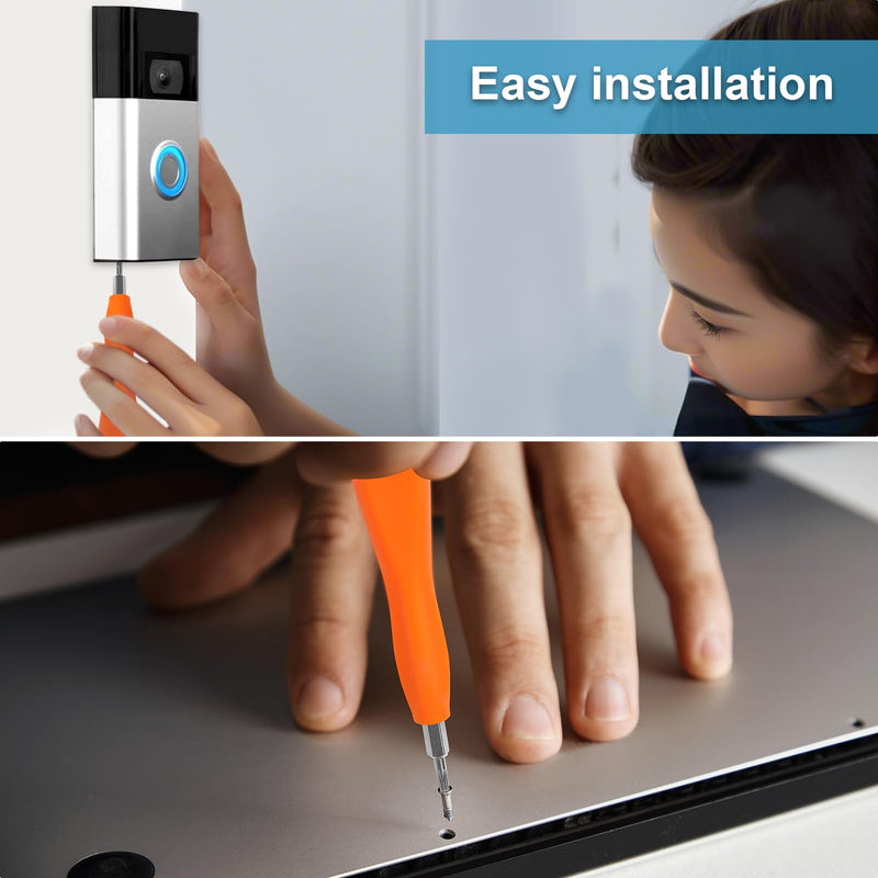 Screwdriver for Ring Doorbell Screwdriver, Upgrade with Ring Screwdriver Replacement for WiFi Password Reset and Battery Change, Replacement Doorbell Screwdriver for Video Doorbell, Doorbell 2 & Pro