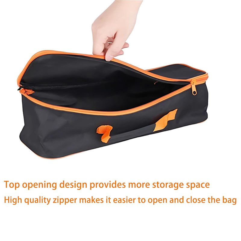 Tool Bag, Waterproof Oxford Bag, Multiple Purpose-Tool Organizers and Storage, Small Metal Tools Bags (Small Portable Zipper Tool Pouch) 12 inch-1pcs