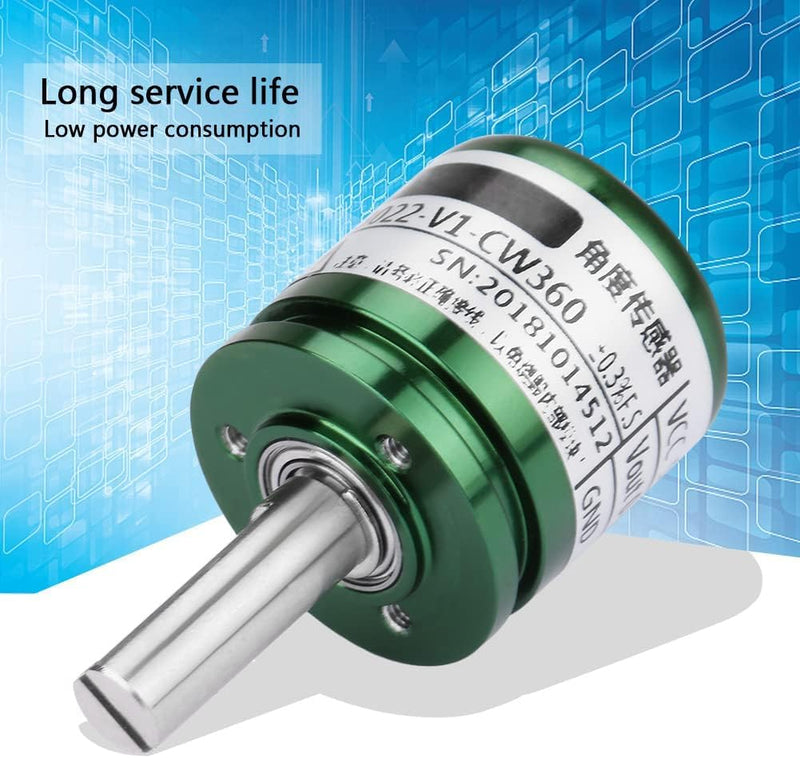 Rotatable Hall Sensor, 0.088°0-360 Degrees Rotatable Hall Angle Sensor 0-5V Output Full Circle 12Bit DC 5V Supply Voltage DC 0-5V Output Voltage