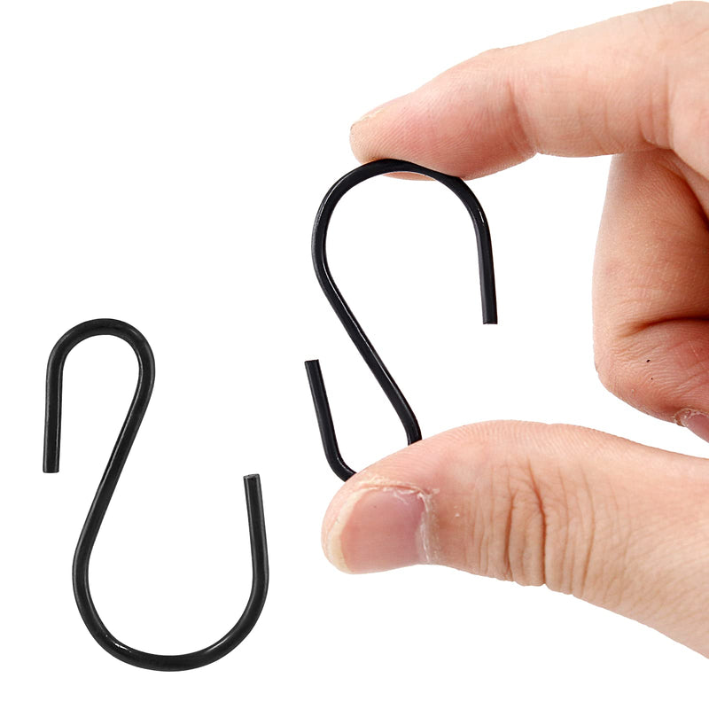Metal Small S Hook 30 1.73” Length, 2mm Thickness
