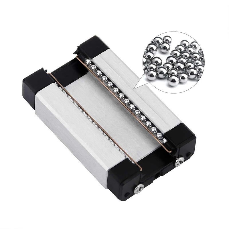 200mm MGN12 Linear Rail Guide with MGN12H Stainless Steel Black Carriage Block for DIY 3D Printer and Machines(Type H,200 mm) 200mm
