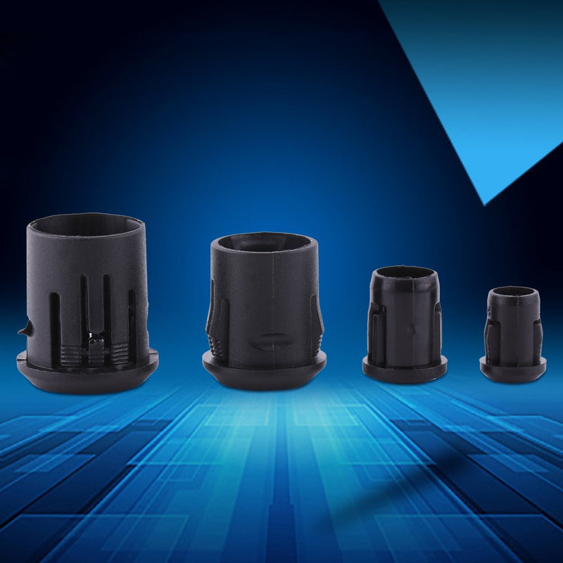 50pcs 3mm, 5mm, 8mm, 10mm LED Black Nylon Sockets Diode Holder Lamp(3mm/0.12in)