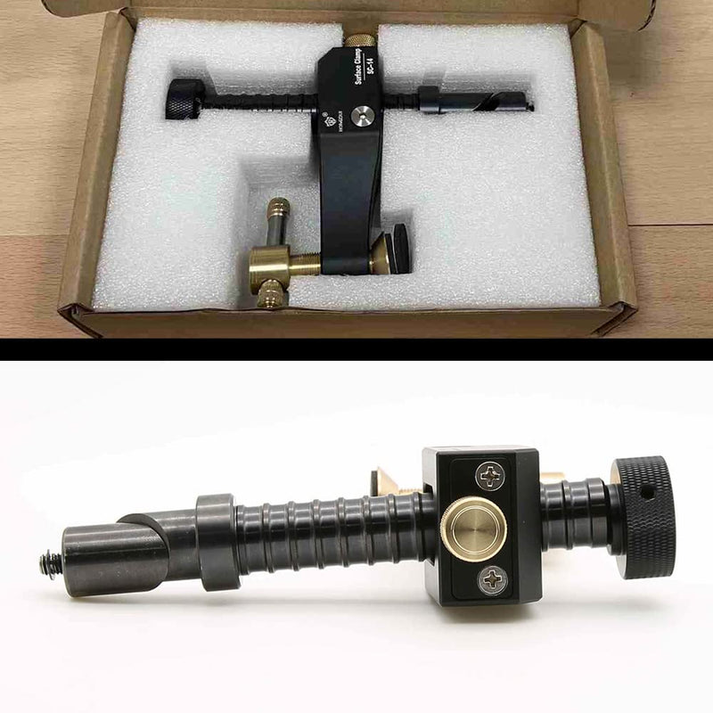 HONGDUI Bench Dog Clamp, Fit for 3/4"(19/20mm) Workbench Dog Hole, Adjustable Dog Hole Clamp for MFT Tables Woodworking Clamp
