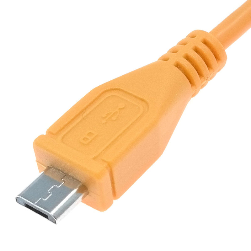 Micro USB Console Cable for HPE Aruba Wireless AP FTDI Console Cable JY728A AP-CBL-SERU 3.3V TTL USB Type A to Micro B 80CM 0.8 Meter USB Type A to Micro USB Orange
