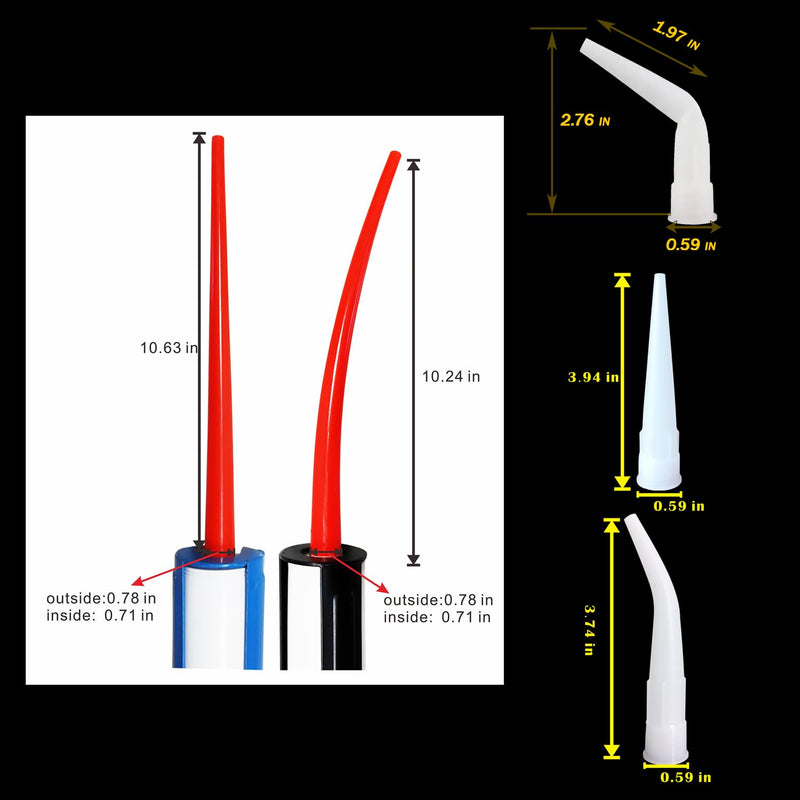 Caulk Tube Adapters Caulking Nozzle