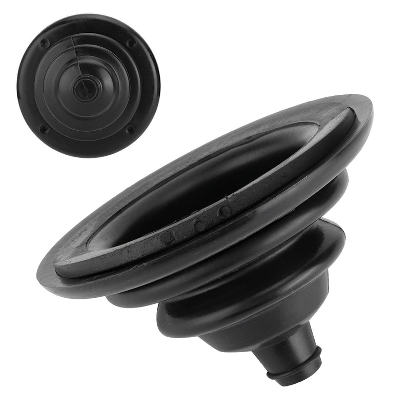 2Pcs Motor Well Boot, 2.76 inch Motor Well Rigging Cable Boot Marine Rigging Steering Shift Hole Cover Engine Protector Cover for Boat Yacht Ship Trunk 4in*2pcs