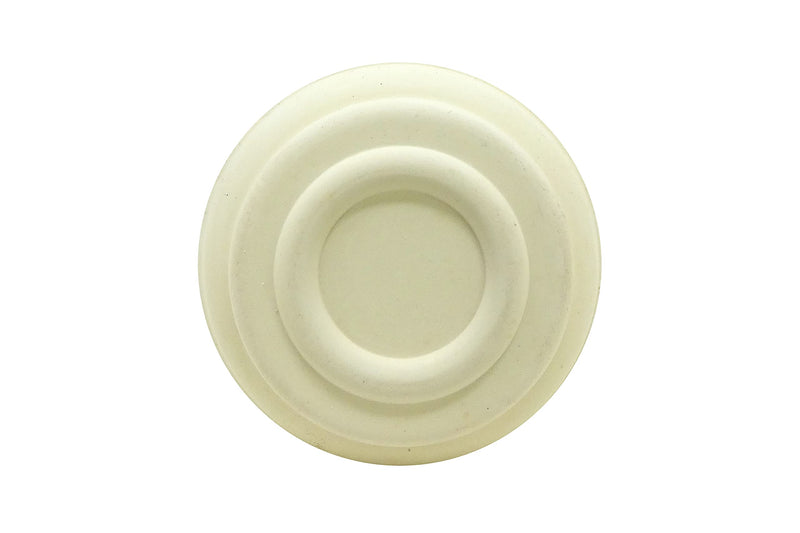Shepherd Hardware 8755E Leg Tips 1-Inch Inside Diameter Rubber Chair Leg Caps, White, 24 Count (Pack of 1) 1" white, 24 pack