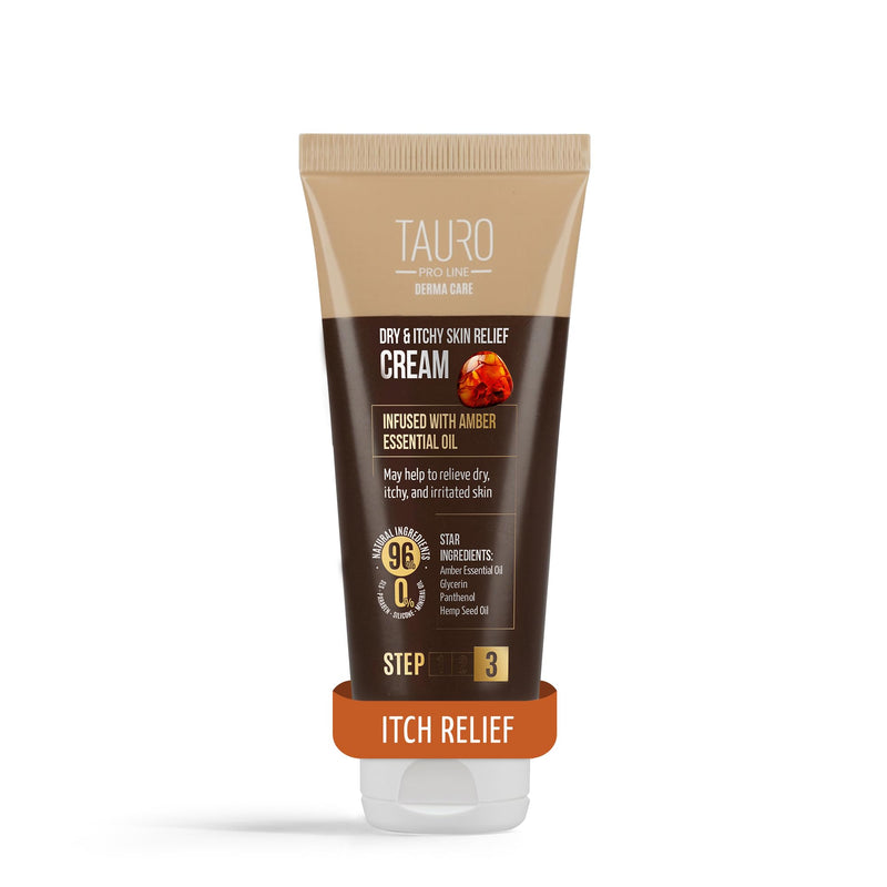 Tauro Pro Line Dog Itchy Skin Relief Cream – Dog Moisturizer for Dry, Itchy Skin – Soothes Itching & Rashes, Gentle for Cats & Puppies (Derma Care 2.5 Fl Oz) Itch Relief Cream