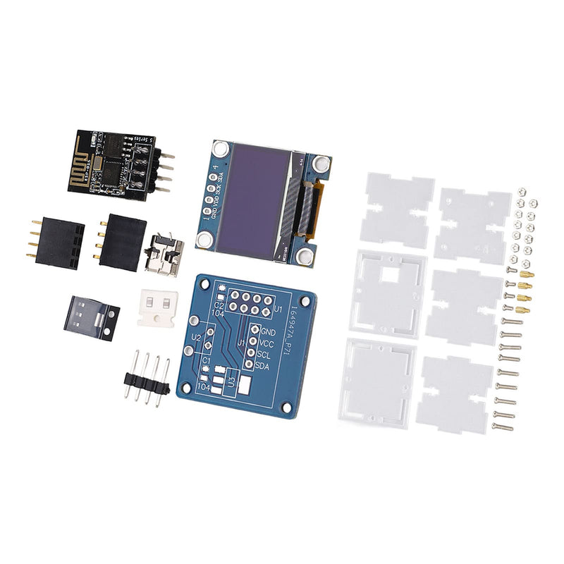 DIY Clock Kit Digital Display Electronic DIY Kit Clock DIY Automatic Timing Module Electronic Sodering Project USB Interface