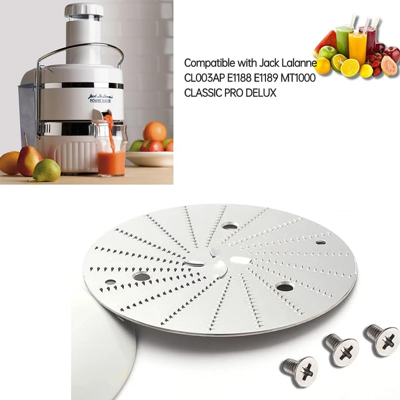 Haofy Juicer Blade Replacement for Power Juicer, Staniless Steel Blade Cutter, Compatible with CL003AP E1188 E1189 MT1000 CLASSIC PRO DELUX, Juicer Replacement Parts Cutter - NewNest Australia