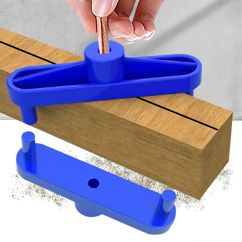 2 Pack Center Scribe Line Locator Scriber Center Finder Marker Positioner Positioning Ruler Scribing Gauge Centerline Measuring Tool for Woodworking Wooden DIY