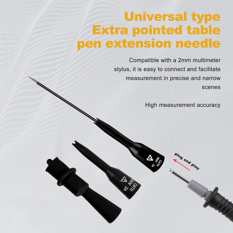 TP920 Test Probe Adapter Set, 300V Voltage, 3A Current, Use for FLUKE TL71 TL75 TL175