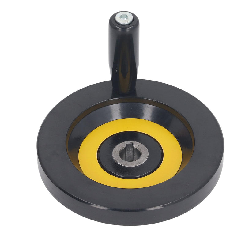 Saw Handwheel, 14mm Center Hole 125mm Outer Diameter Lathe Handwheel, Milling Machine Hand Wheel Grinder Handwheel Power Tool Handwheel
