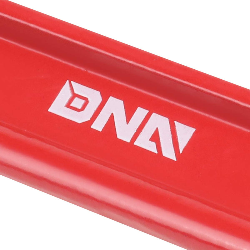 DNA Motoring TOOLS-00125 C-Clamp - 4 Inch Cast Iron Repair Tool w/Machined Steel Screw, Red Painted