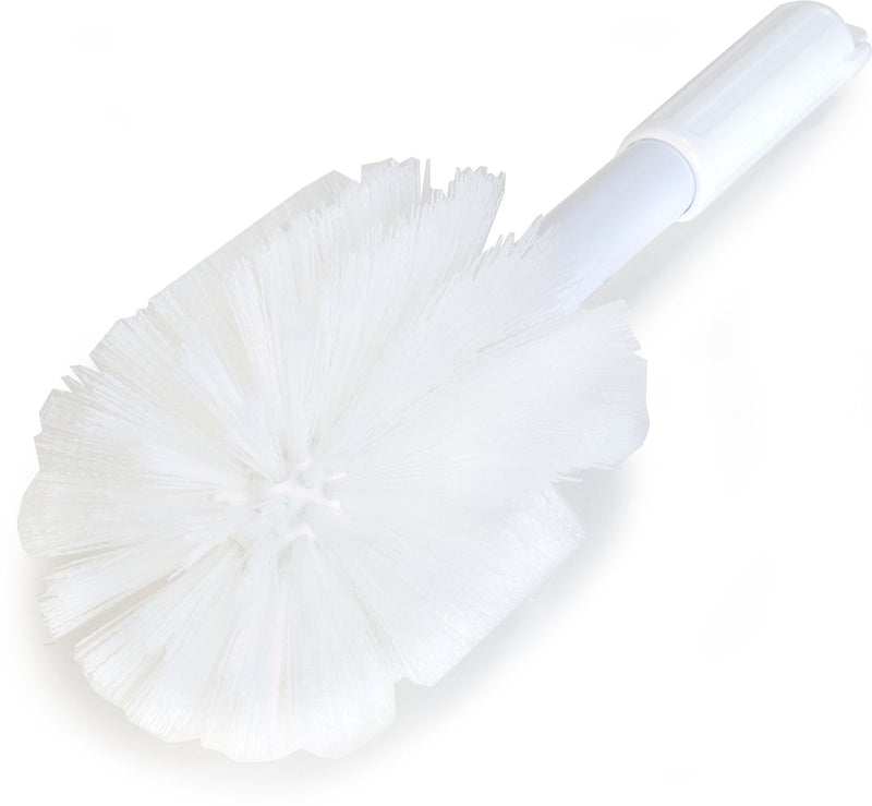SPARTA Industial Tank Brush Pipe Brush, Drain Brush with Handle for Commercial Kitchens, Polyester, 5 Inch, White