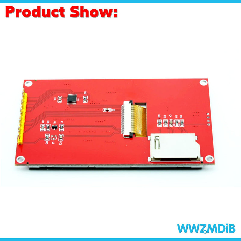 WWZMDiB TFT LCD Touch Display Module SPI Interface for Arduino (4", 480x320, ILI9488) 4" SPI TFT LCD Display Touch Panel