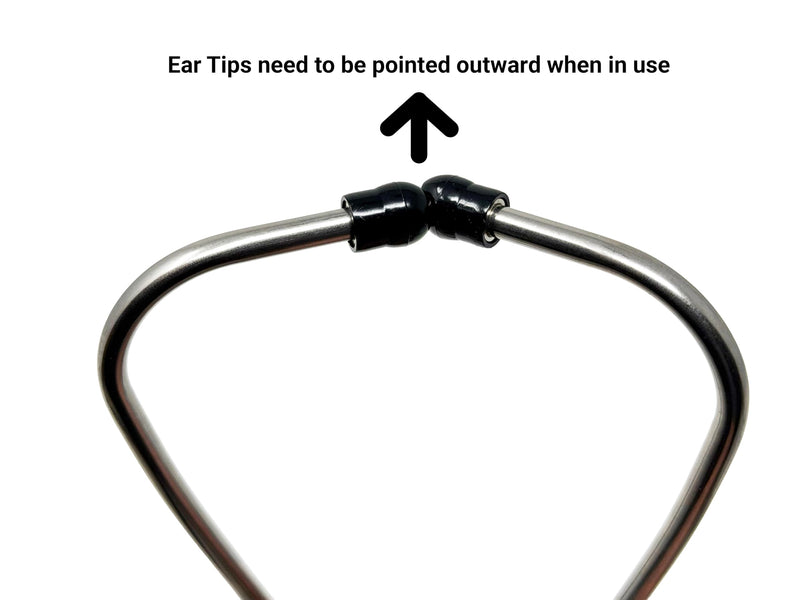 Elite Medical Instruments Cardiology Stethoscope with Stainless Steel Dual Head Chest piece (ESC-222)
