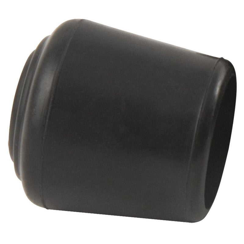 Softtouch 7/8 Inch Rubber Folding Metal Chair Leg Cap Replacement Black, 4 Pieces 7/8"