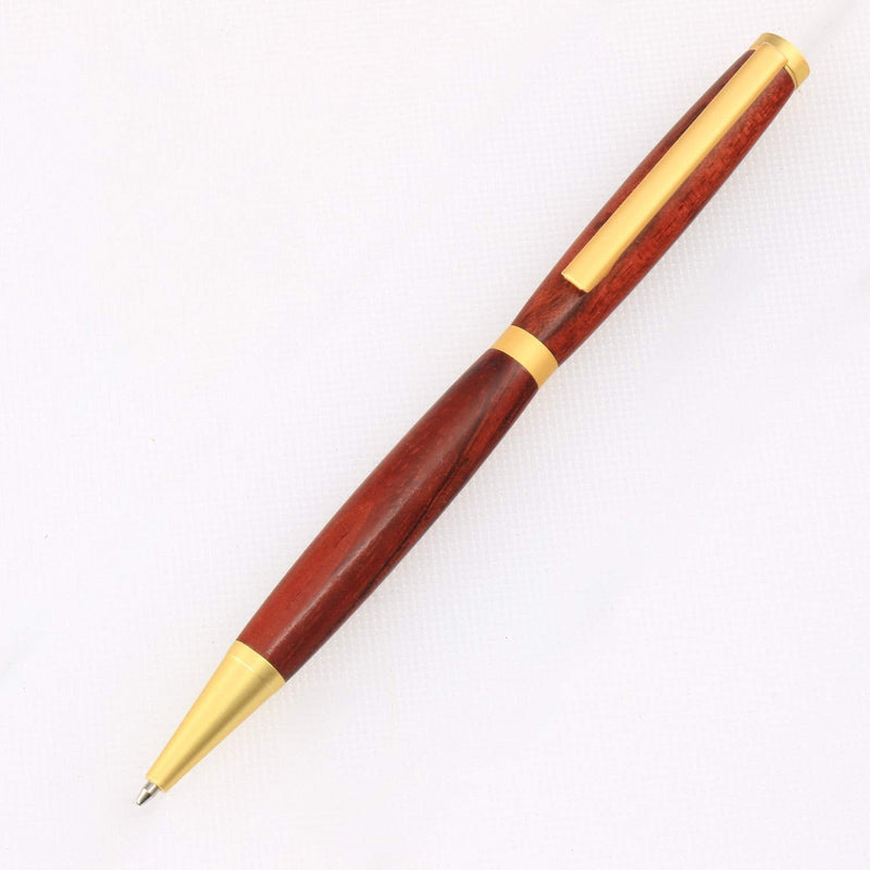 Slimline Pen Kit - Variety, 10 Pack, Gold, Gold with Black Stripe Clip, Satin Gold, Satin Silver, Silver, Black Chrome, Chrome, Chrome with Black Stripe Clip, Gun Metal, Copper