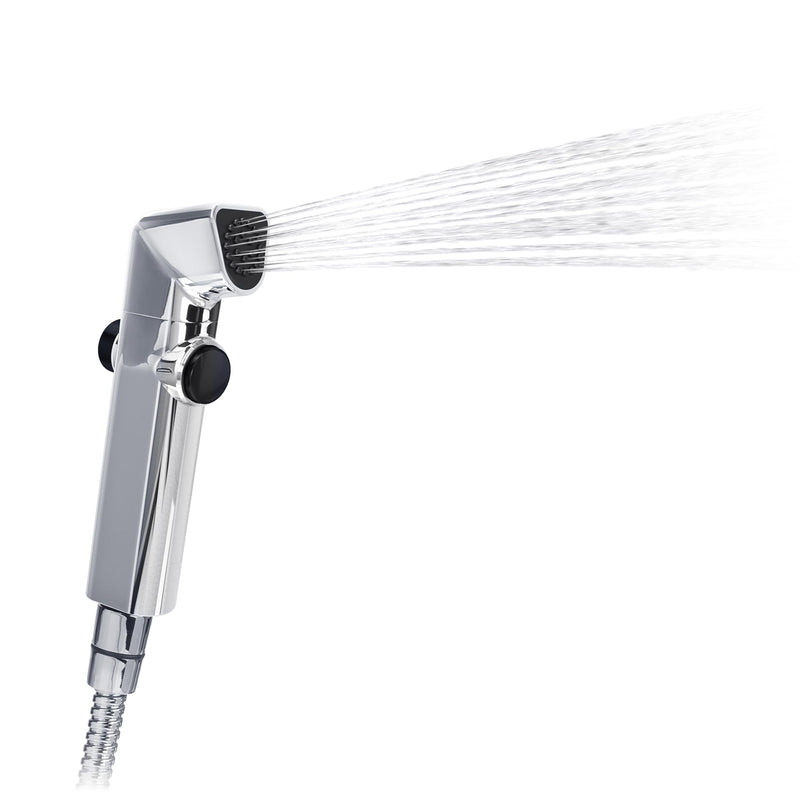 Brondell LES-30 Silver Toilet-Mounted Handheld Bidet Sprayer