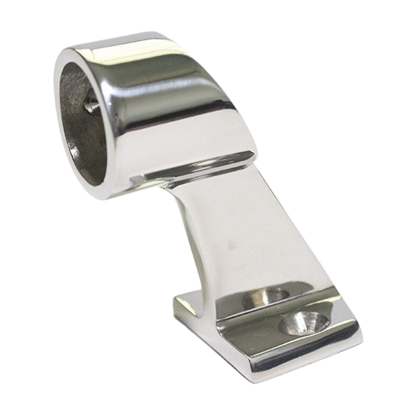 NRC&XRC Marine Boat Yacht Heavy Dudy 316 SS High Leg Hand Rail 60 Degree Center Stanchion for Pipe 7/8 Inch (22mm) or1(25mm) 7/8 in