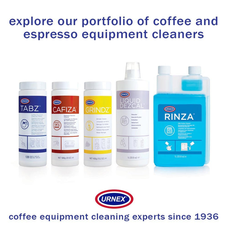 Urnex Cafiza Professional Espresso Machine Cleaning Tablets, 100 Count